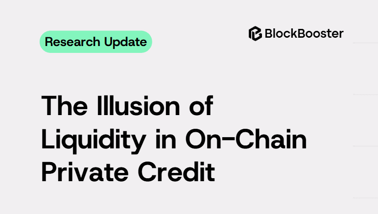 The Illusion of Liquidity in On-Chain Private Credit